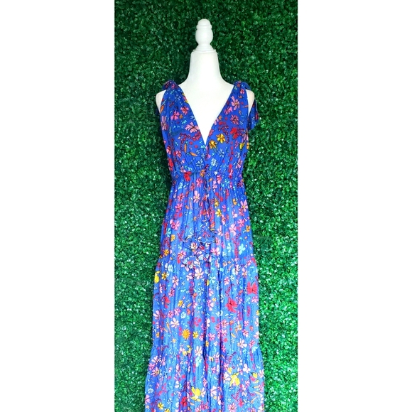 80. J.Crew X Dauphinette maxi cover-up dress in cornucopia floral - Picture 6 of 15